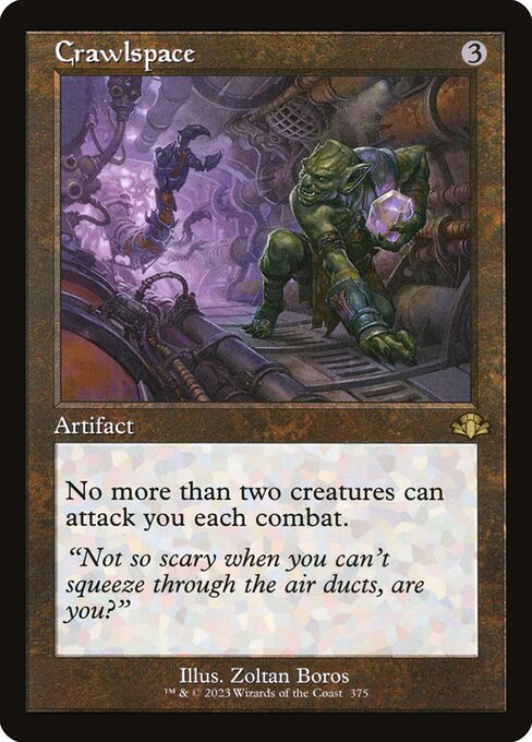 Crawlspace (375) (Foil) - Dominaria Remastered - Game On
