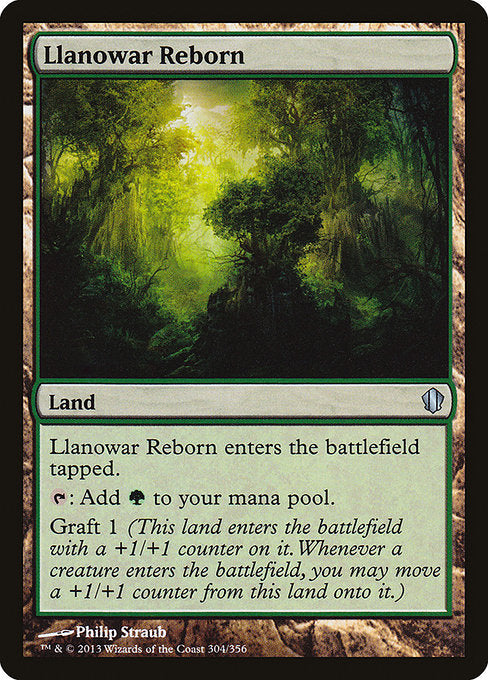Llanowar Reborn (304) - Commander 2013 - Game On