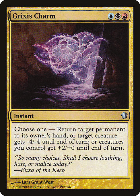 Grixis Charm (192) - Commander 2013 - Game On