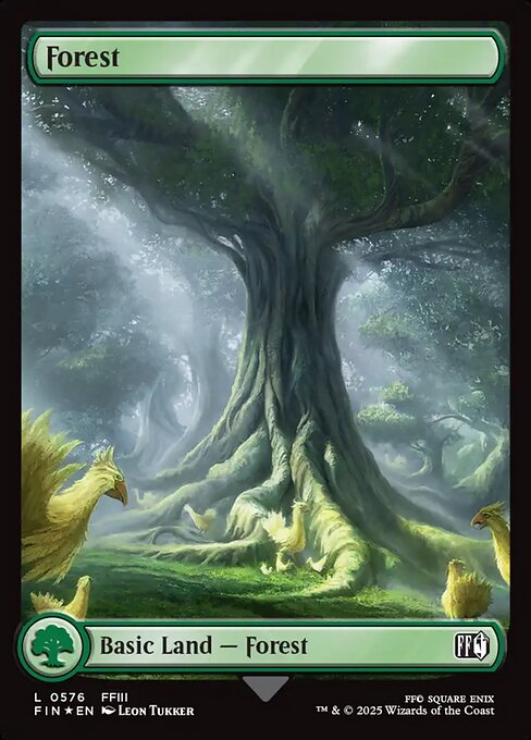 Forest (576) - FULL ART (Foil) - Final Fantasy - Game On