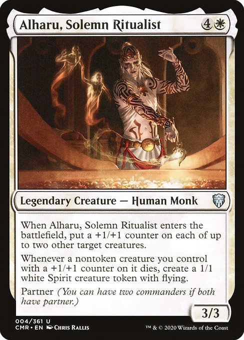 Alharu, Solemn Ritualist (4) - Commander Legends - Game On