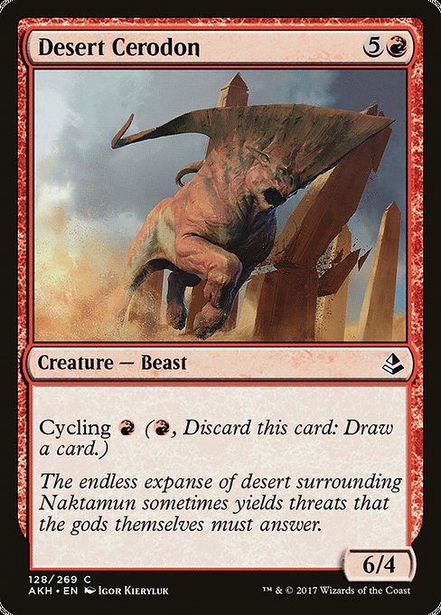 Desert Cerodon (128) (Foil) - Amonkhet - Game On