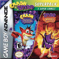 Crash and Spyro Superpack: Purple & Orange - GameBoy Advance (Loose (Game Only)) - Game On