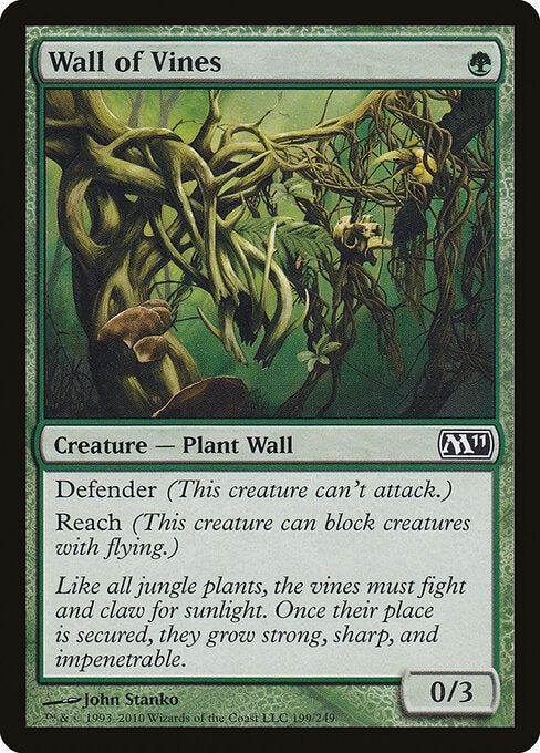 Wall of Vines (199) - Magic 2011 - Game On