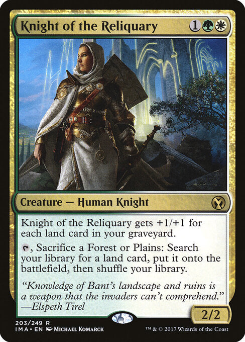 Knight of the Reliquary (203) - Iconic Masters - Game On