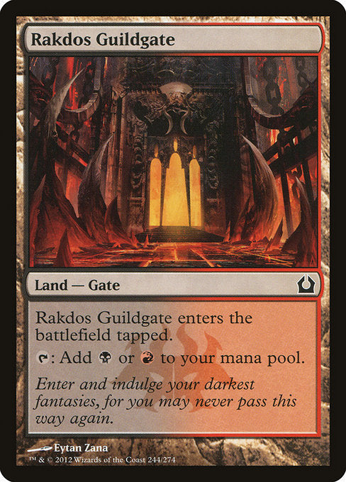 Rakdos Guildgate (244) - Return to Ravnica - Game On