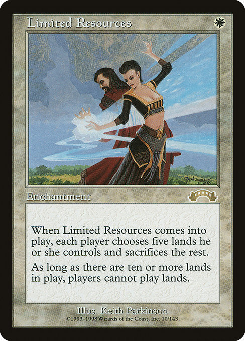 Limited Resources (10) - Exodus - Game On