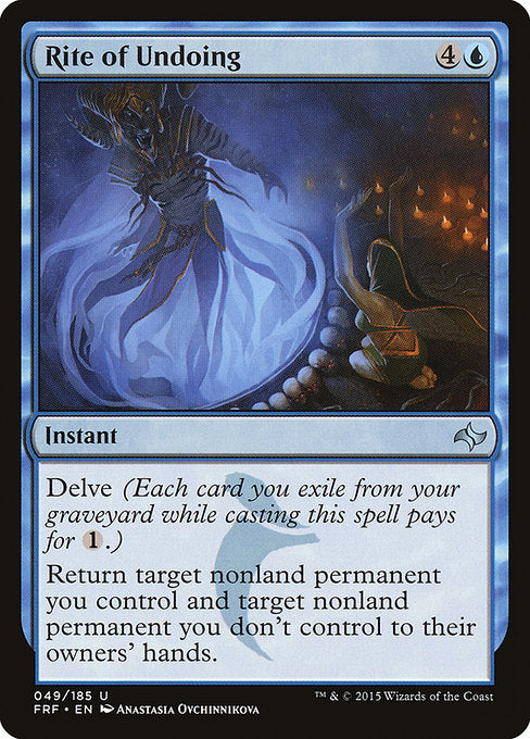 Rite of Undoing (49) (Foil) - Fate Reforged - Game On