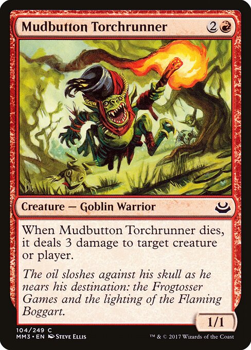 Mudbutton Torchrunner (104) (Foil) - Modern Masters 2017 - Game On