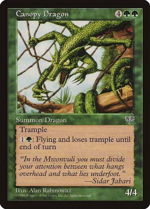 Canopy Dragon (209) - Mirage - Game On