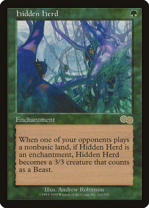 Hidden Herd (262) - Urza's Saga - Game On