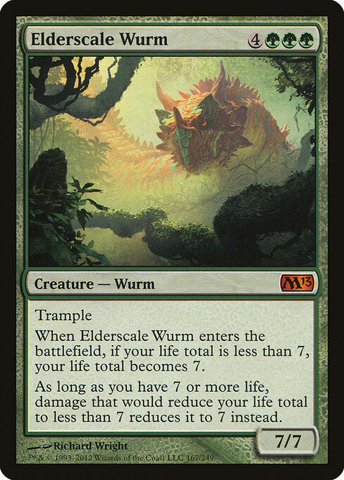 Elderscale Wurm (167) (Foil) - Magic 2013 - Game On