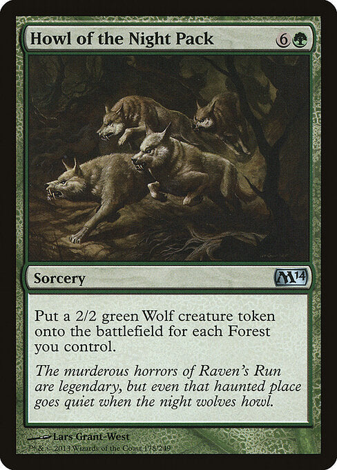 Howl of the Night Pack (178) (Foil) - Magic 2014 - Game On