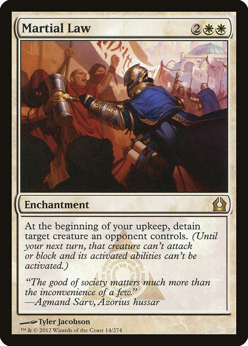 Martial Law (14) - Return to Ravnica - Game On