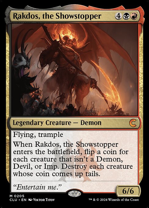 Rakdos, the Showstopper (205) - Ravnica: Clue Edition - Game On