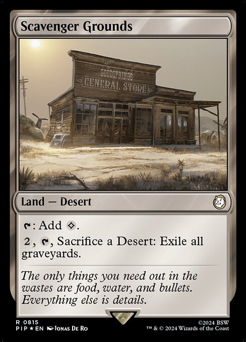 Scavenger Grounds (815) (Foil) - Fallout - Game On