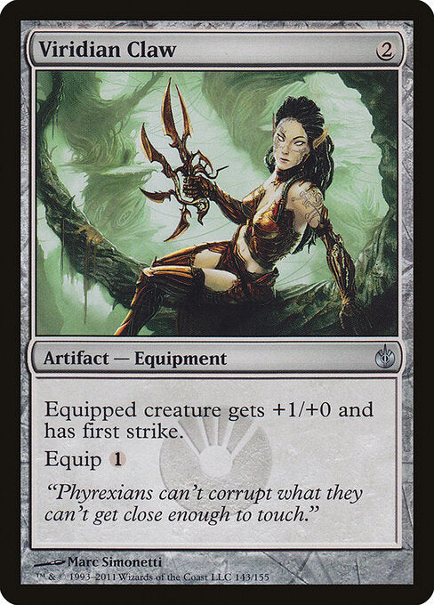Viridian Claw (143) - Mirrodin Besieged - Game On