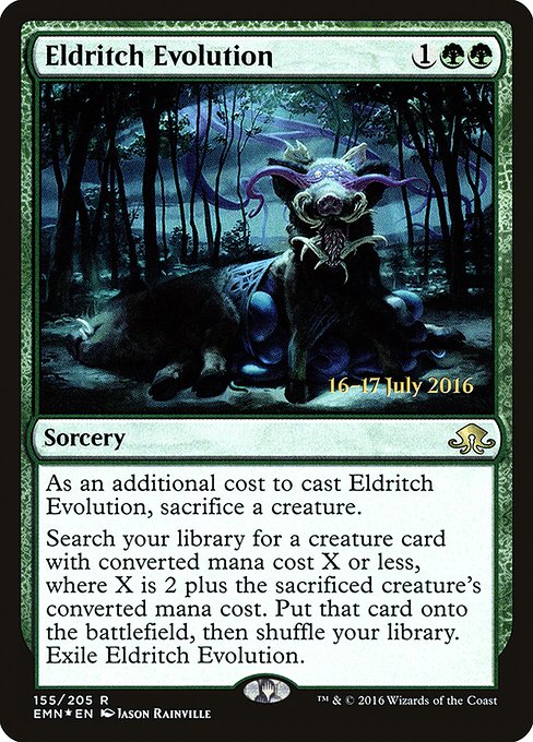 Eldritch Evolution (155s) (Foil) - Eldritch Moon Promos - Game On