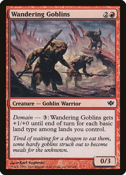 Wandering Goblins (76) - Conflux - Game On