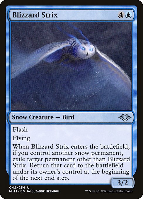Blizzard Strix (42) (Foil) - Modern Horizons - Game On
