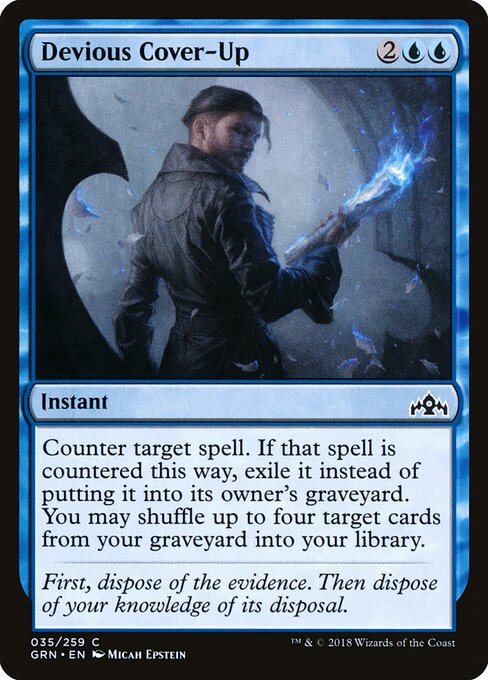 Devious Cover-Up (35) - Guilds of Ravnica - Game On