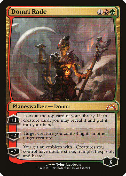 Domri Rade (156) (Foil) - Gatecrash - Game On