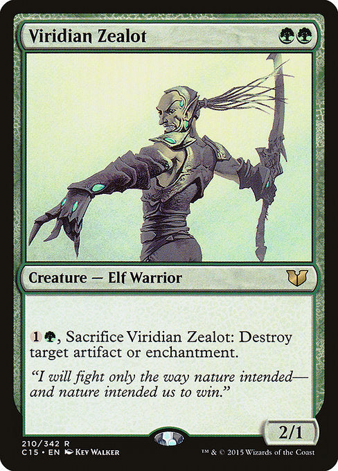 Viridian Zealot (210) - Commander 2015 - Game On