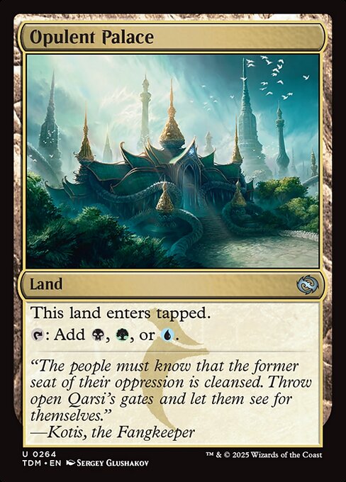 Opulent Palace (264) (Foil) - Tarkir: Dragonstorm - Game On