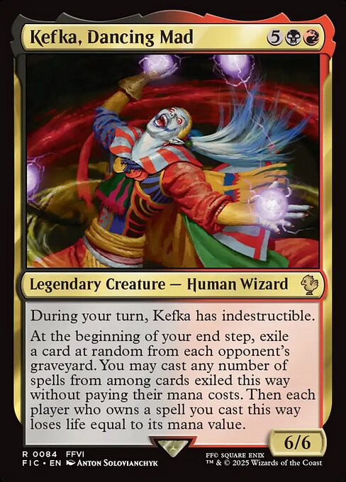 Kefka, Dancing Mad (84) - Final Fantasy Commander - Game On