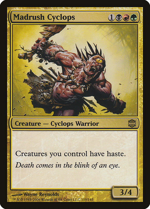 Madrush Cyclops (119) - Alara Reborn - Game On