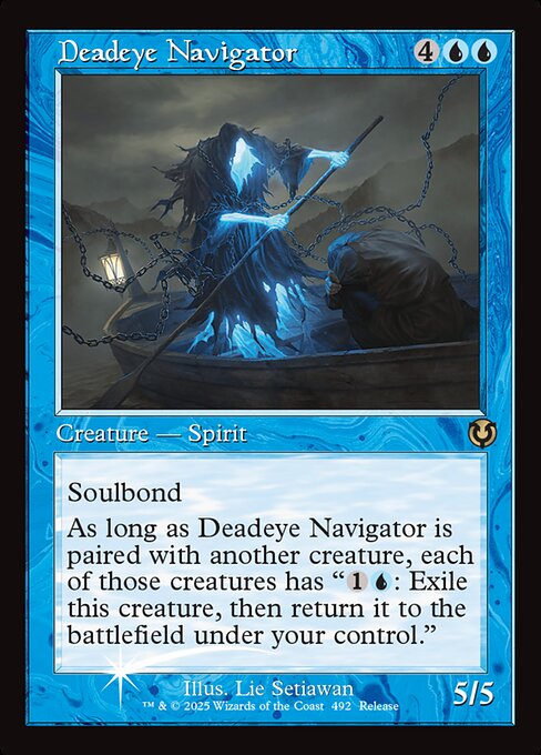 Deadeye Navigator (492) (Foil) - Innistrad Remastered - Game On
