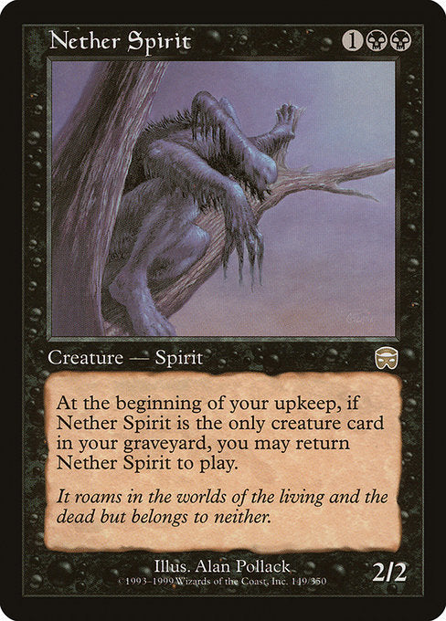 Nether Spirit (149) - Mercadian Masques - Game On