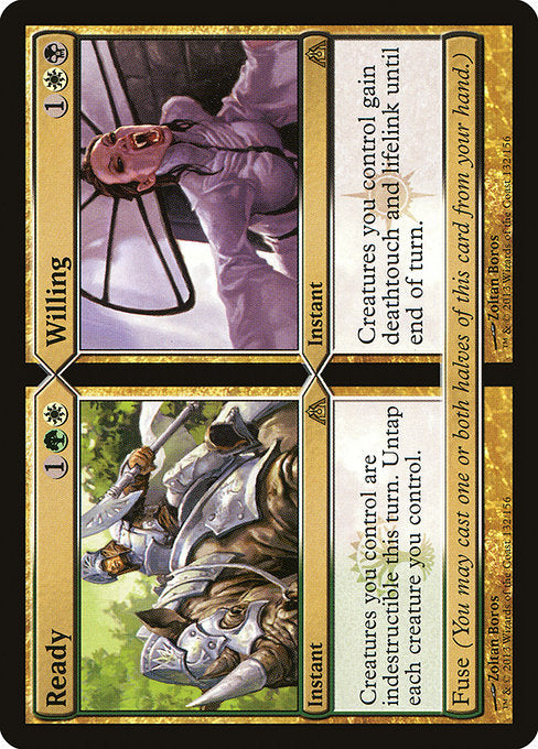 Ready // Willing (132) (Foil) - Dragon's Maze - Game On