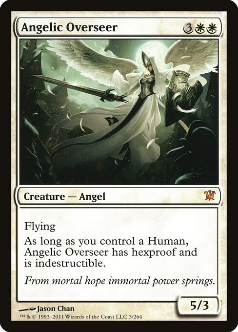 Angelic Overseer (3) (Foil) - Innistrad - Game On
