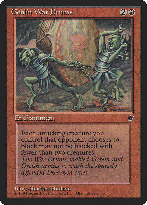 Goblin War Drums (58c) - Fallen Empires - Game On