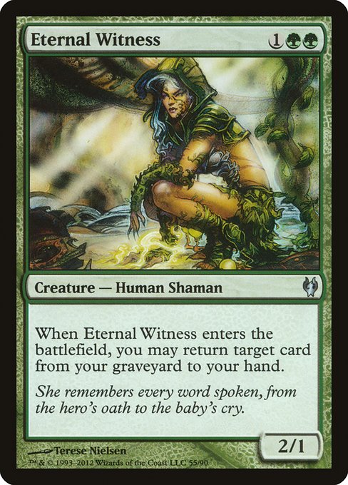 Eternal Witness (55) - Duel Decks: Izzet vs. Golgari - Game On