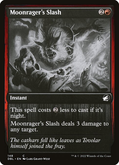 Moonrager's Slash (148) - Innistrad: Double Feature - Game On