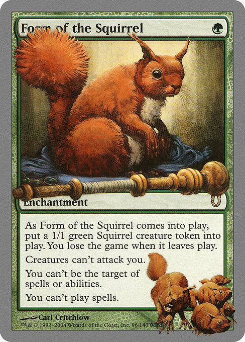 Form of the Squirrel (96) - Unhinged - Game On