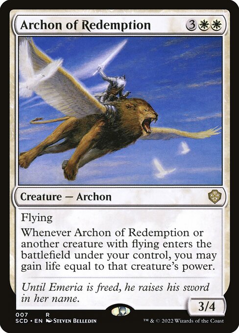 Archon of Redemption (7) - Starter Commander Decks - Game On