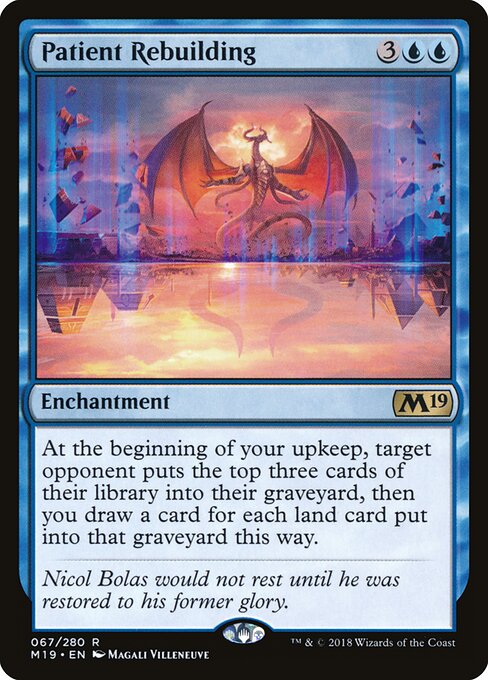 Patient Rebuilding (67) - Core Set 2019 - Game On