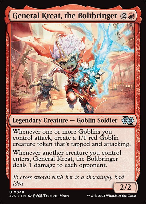 General Kreat, the Boltbringer (48) - Foundations Jumpstart - Game On