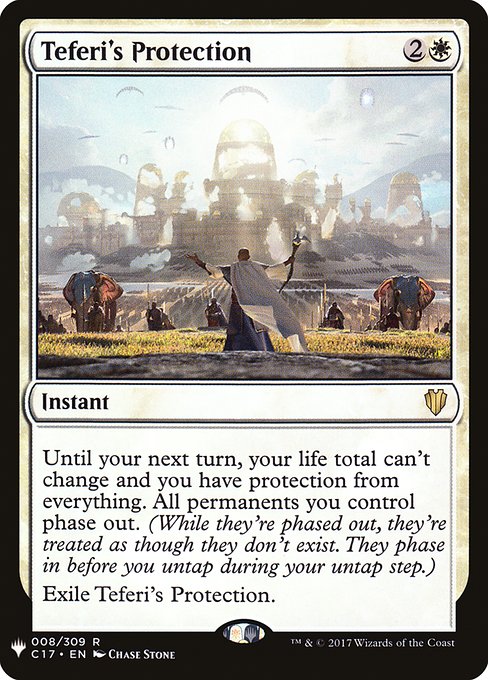 Teferi's Protection (C17-8) - The List - Game On