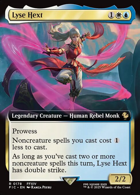 Lyse Hext (178) - EXTENDED ART - Final Fantasy Commander - Game On