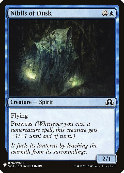 Niblis of Dusk (SOI-76) - The List - Game On