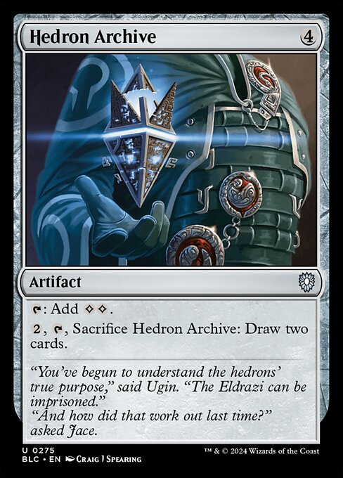 Hedron Archive (275) - Bloomburrow Commander - Game On