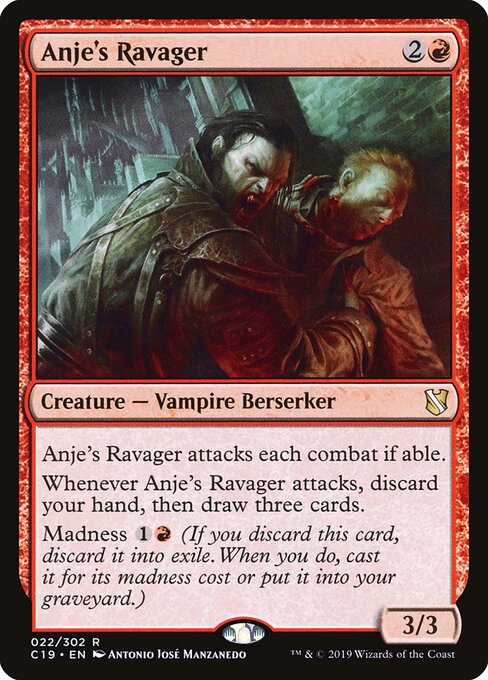 Anje's Ravager (22) - Commander 2019 - Game On