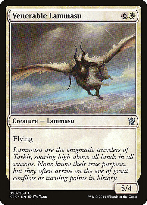 Venerable Lammasu (28) (Foil) - Khans of Tarkir - Game On