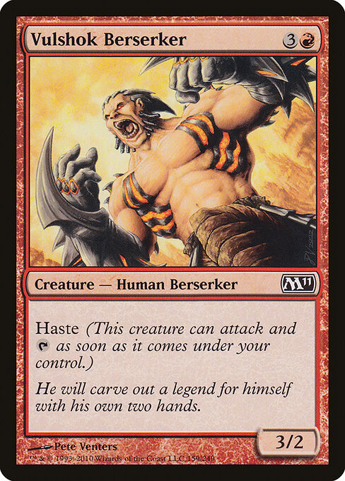 Vulshok Berserker (159) - Magic 2011 - Game On