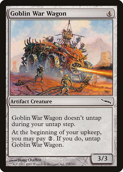 Goblin War Wagon (179) (Foil) - Mirrodin - Game On