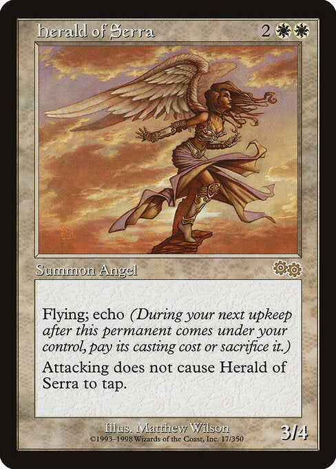 Herald of Serra (17) - Urza's Saga - Game On